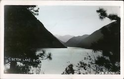 Scenic View Seton Lake, BC Canada British Columbia Postcard Postcard Postcard