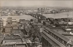 View of Hawthorne Bridge Portland, OR Postcard Postcard Postcard