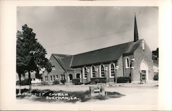 Methodist Church Gueydan, LA Postcard Postcard Postcard