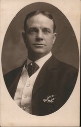 Portrait of Billy Sunday, Preacher Postcard