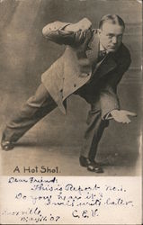 A Hot Shot, Billy Sunday Postcard Postcard Postcard