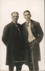 Fred Fischer & Charles Butler, Billy Sunday's Assistants Postcard Postcard Postcard