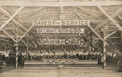 Billy Sunday Tabernacle Choir Charleston, IL Postcard Postcard Postcard