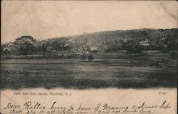 Irwin Golf Club Course Postcard