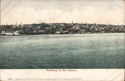 Newburg on the Hudson Postcard