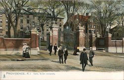 Gates, Brown University Providence, RI Postcard Postcard Postcard