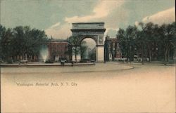 Washington Memorial Arch Postcard