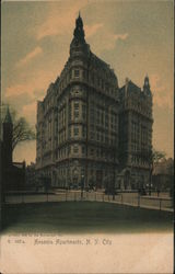 Ansonia Apartments Postcard