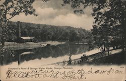 Campbell's Pond and Orange Water Works New Hampshire Postcard Postcard Postcard