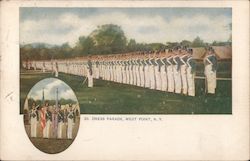 Dress Parade Postcard