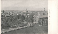 Hartford from Trinity College Connecticut Postcard Postcard Postcard