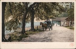 Toll Gate on Bay Shell Road Mobile, AL Postcard Postcard Postcard