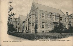 Houston Club, University of Pennsylvania Postcard