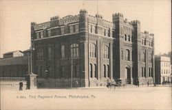 First Regiment Armory Postcard