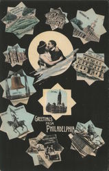 Greetings from Philadelphia Postcard