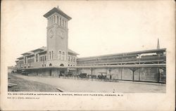 Delaware & Lockawanna R.R. Station, Broad and Plane Sts. Newark, NJ Postcard Postcard Postcard