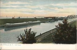 Erie Canal Buffalo, NY Postcard Postcard Postcard