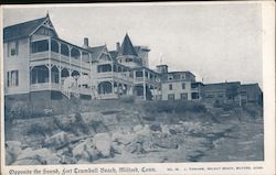 Opposite the Sound, Fort Trumbull Beach Milford, CT Postcard Postcard Postcard