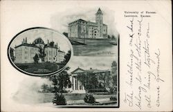 University of Kansas Lawrence, KS Postcard Postcard Postcard