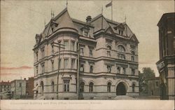 Government Building and Post Office Postcard