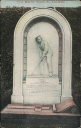 In Memory of "Tommy," Son of Thomas Morris, Golfer, Headstone Postcard