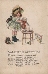 Valentine Greetings Postcard