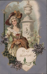 To MY Valentine Women Postcard Postcard Postcard