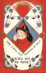 May I Fire One Quetion at You? Children Postcard Postcard Postcard