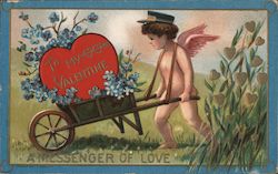 To My Valentine - A Messenger of Love Postcard