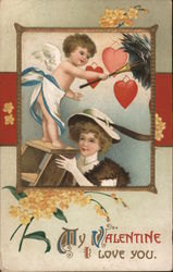 My Valentine - I Love You Postcard