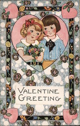 Valentine Greeting Postcard