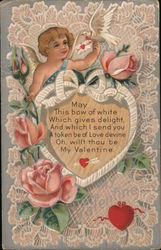 Will't Thou be My Valentine Postcard