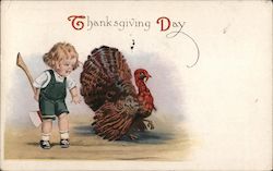 Thanksgiving Day Postcard