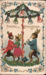 Easter Greetings Postcard