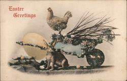 Easter Greetings Postcard