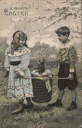 A Happy Easter Postcard