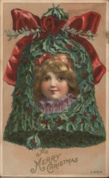 A Merry Christmas Children Postcard Postcard Postcard