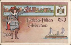 Hundson Fulton Celebration: 1809-1909 1909 Hudson-Fulton Celebration Postcard Postcard Postcard