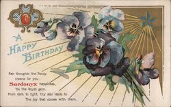 Sardonyx: A Happy Birthday Postcard