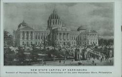 New State Capitol at Harrisburg Postcard