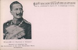 William II, Emperor of Germany Postcard