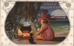 Jolly Halloween - May the Fates be Good to You Postcard