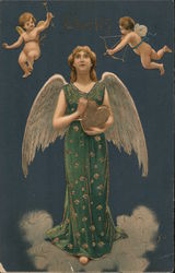 Charity: Cupids in the Sky Postcard