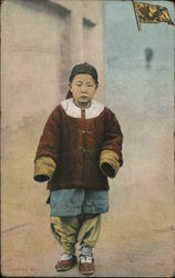 Chinese Boy Asian Postcard Postcard Postcard