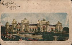 Palace of Liberal Arts 1904 St. Louis Worlds Fair Postcard Postcard Postcard