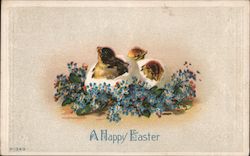 A Happy Easter Postcard