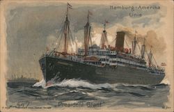 Hamburg-Amerika Linie Postcard