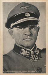 Sepp Dietrich Obergruppenfuhrer und General der Waffen Postcard