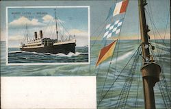 Nordo, Lloyd - Bremen "Prinzess Irene" Boats, Ships Postcard Postcard Postcard