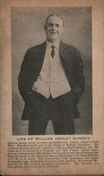 Life of William Ashley Sunday Postcard